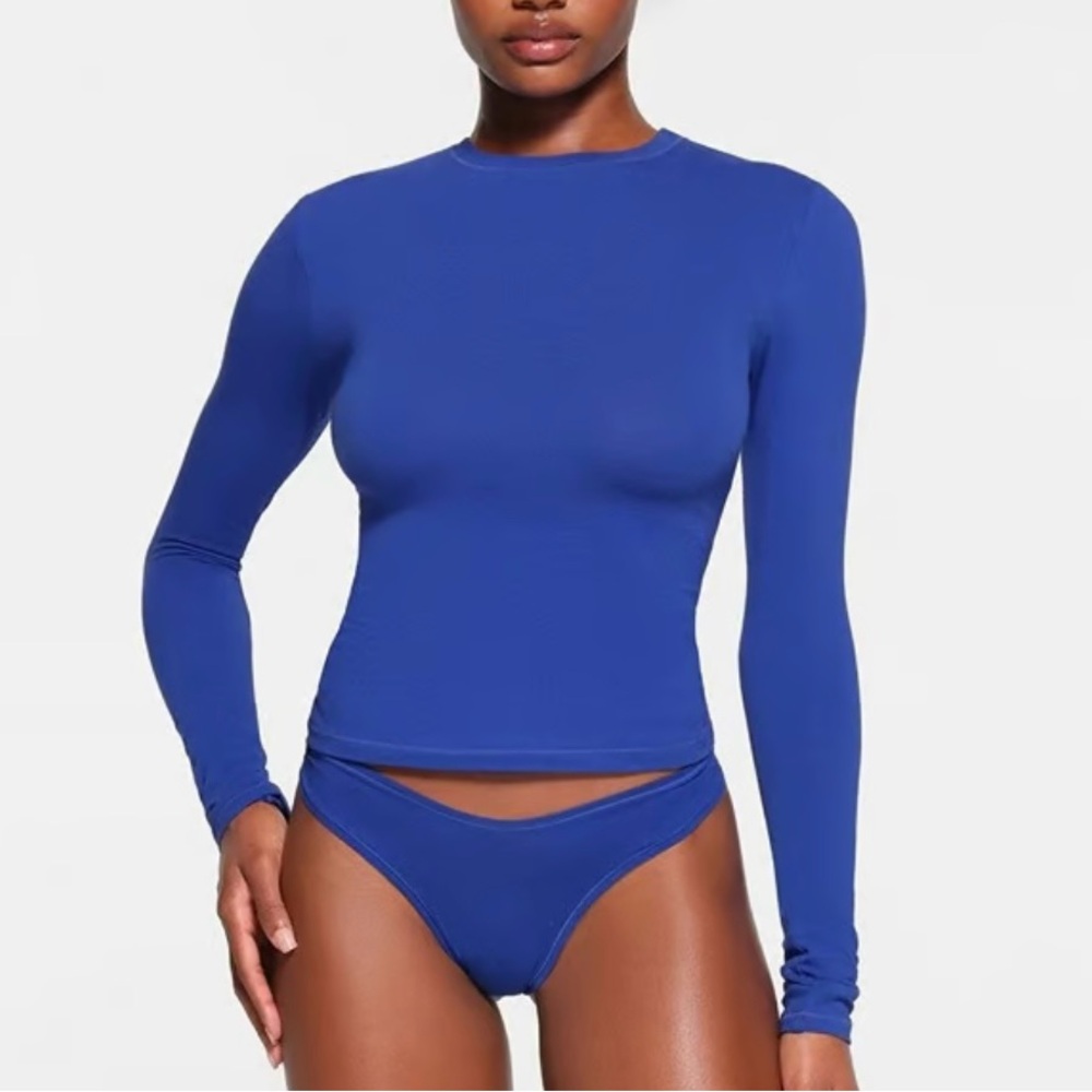 Skims cotton jersey long sleeve